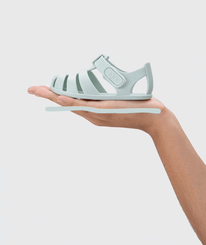 Igor Nemo Solid Menta - Sandales de plage barefoot