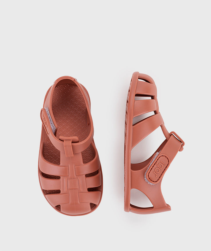 Igor Nemo Solid Terracotta - Sandales de plage barefoot