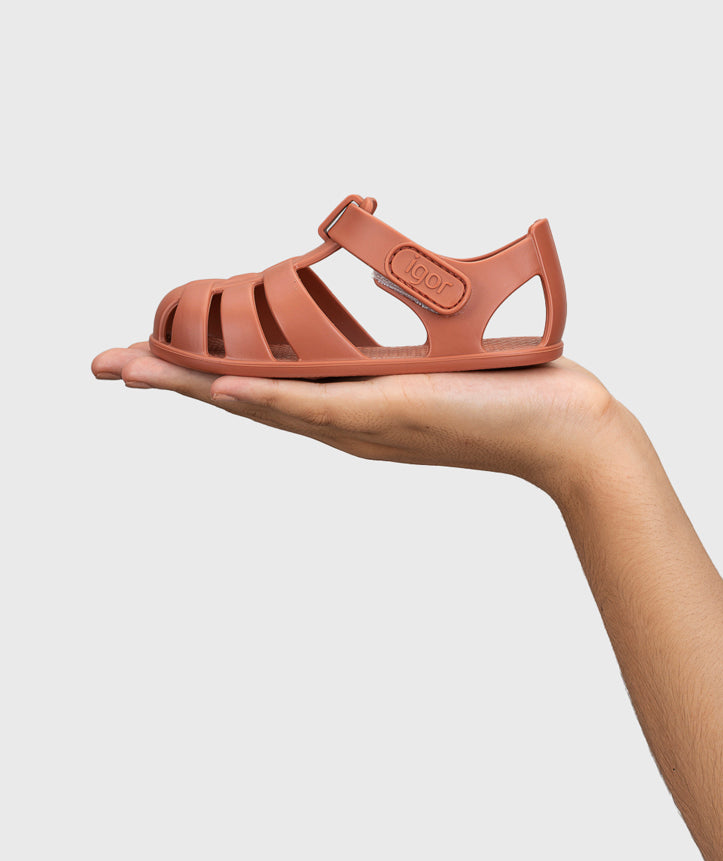 Igor Nemo Solid Terracotta - Sandales de plage barefoot