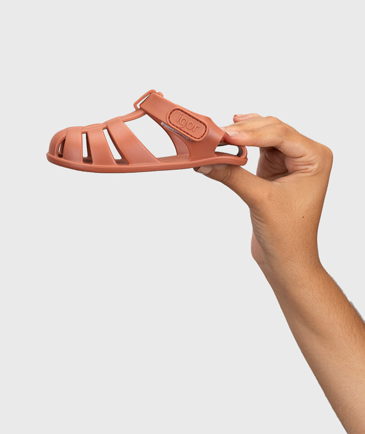 Igor Nemo Solid Terracotta - Sandales de plage barefoot