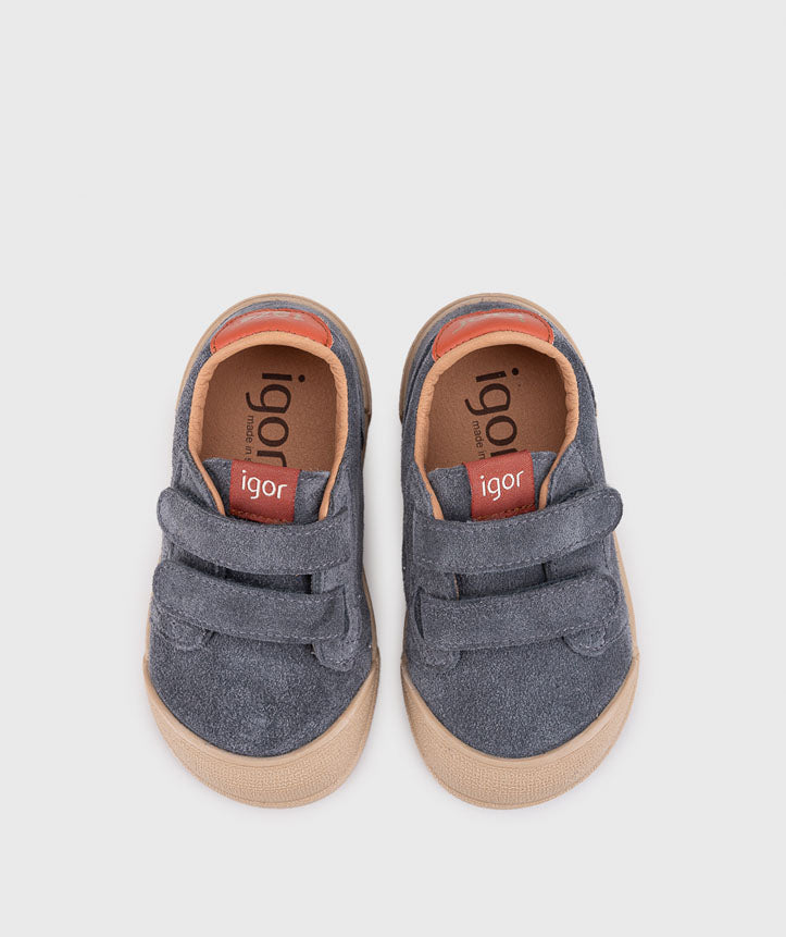 Baskets Igor Barefoot Tennis Suede - Griz